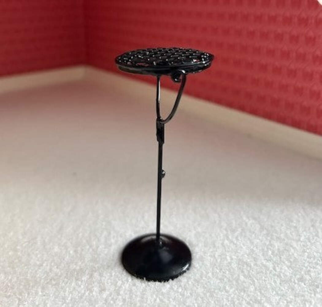 Dolls House Floor Standing Fan, Miniature Fan, 1.12 Scale Made of Metal