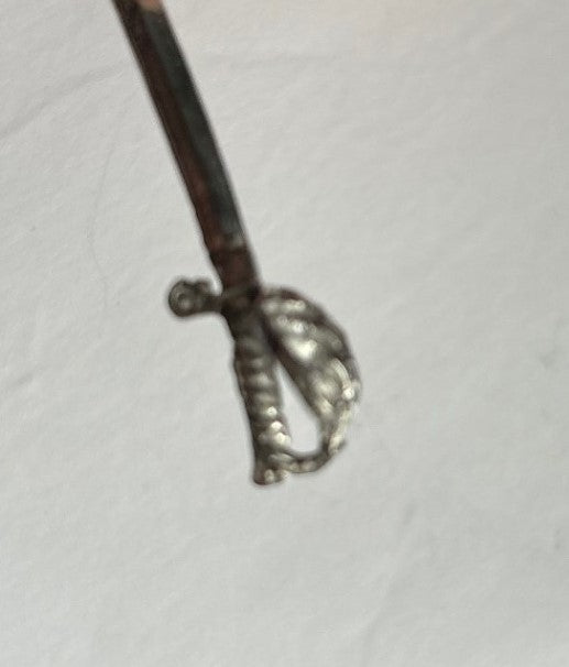 Cavalry Sword, Dolls House Miniature Weapon, 1.12 Scale, Battle