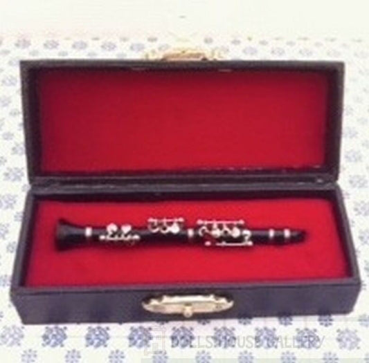 Clarinet, Dolls House Miniature Musical Instrument.