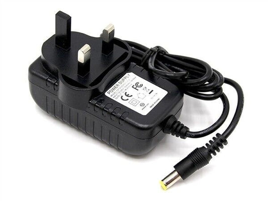 AC 2 Amp Transformer 12 Volt, 1 - 32 Lights, Round End Adaptor, Dolls House EL68