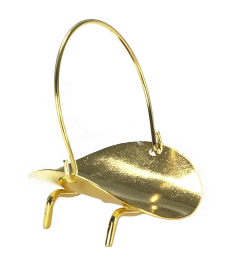 Brass Log Holder, Dolls House Miniature 1.12 Scale Fireplace Accessory