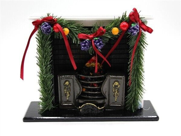 Firplace Christmas Garland, Dolls House Miniature, Xmas Decoration GARLAND ONLY
