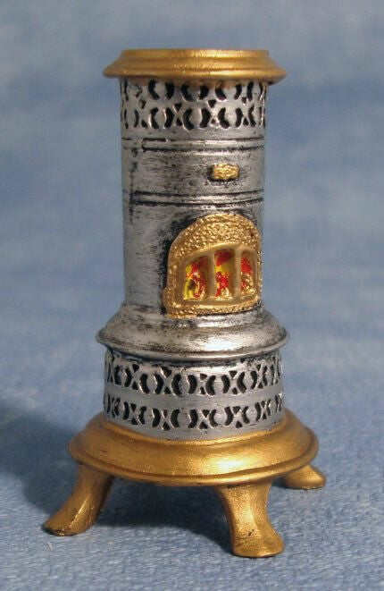 Old Fashioned Small Stove, Dolls House Miniature