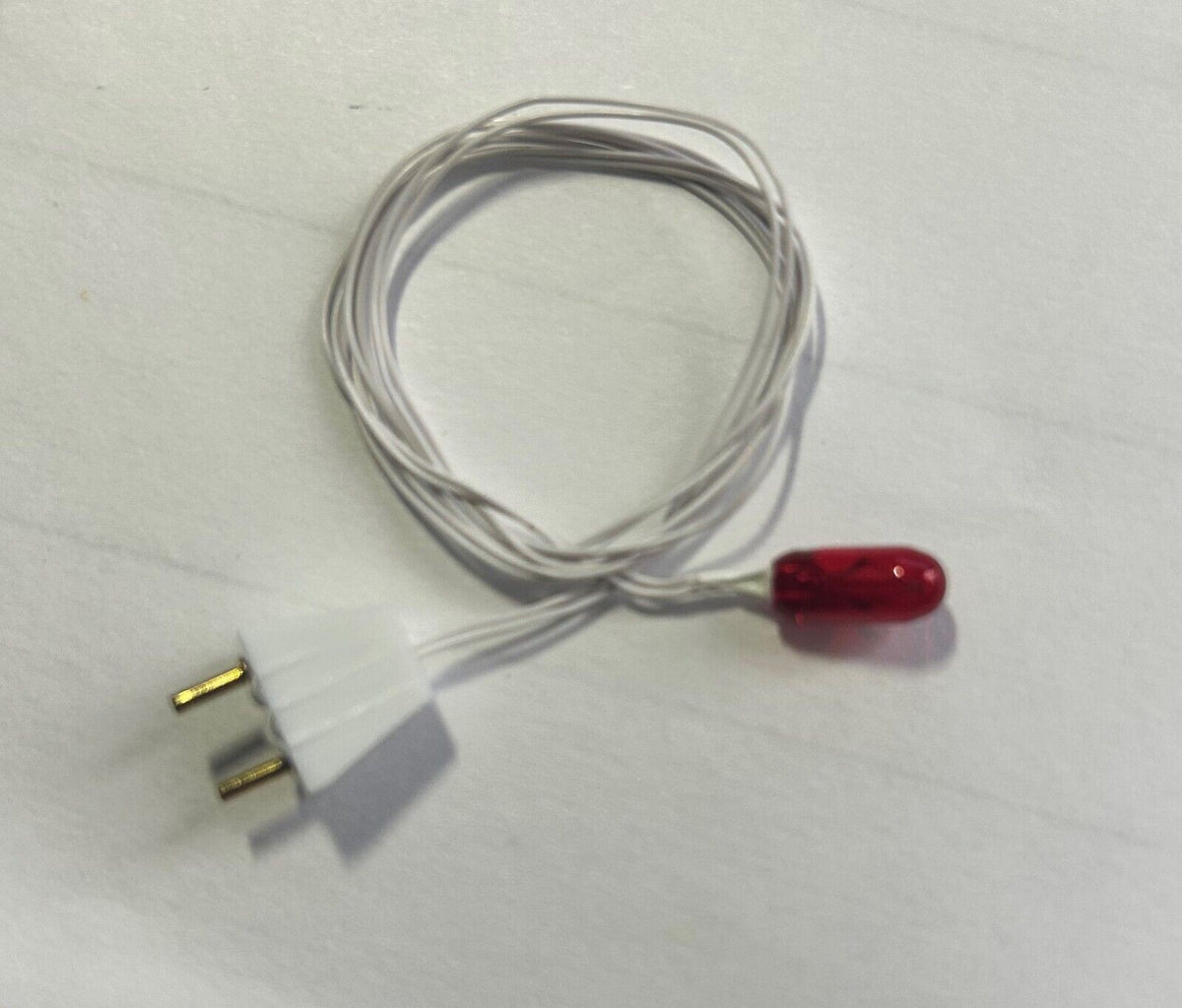 Orange Globe Bulb For Fire Basket, Dolls House Miniature Lighting. 12 Volt