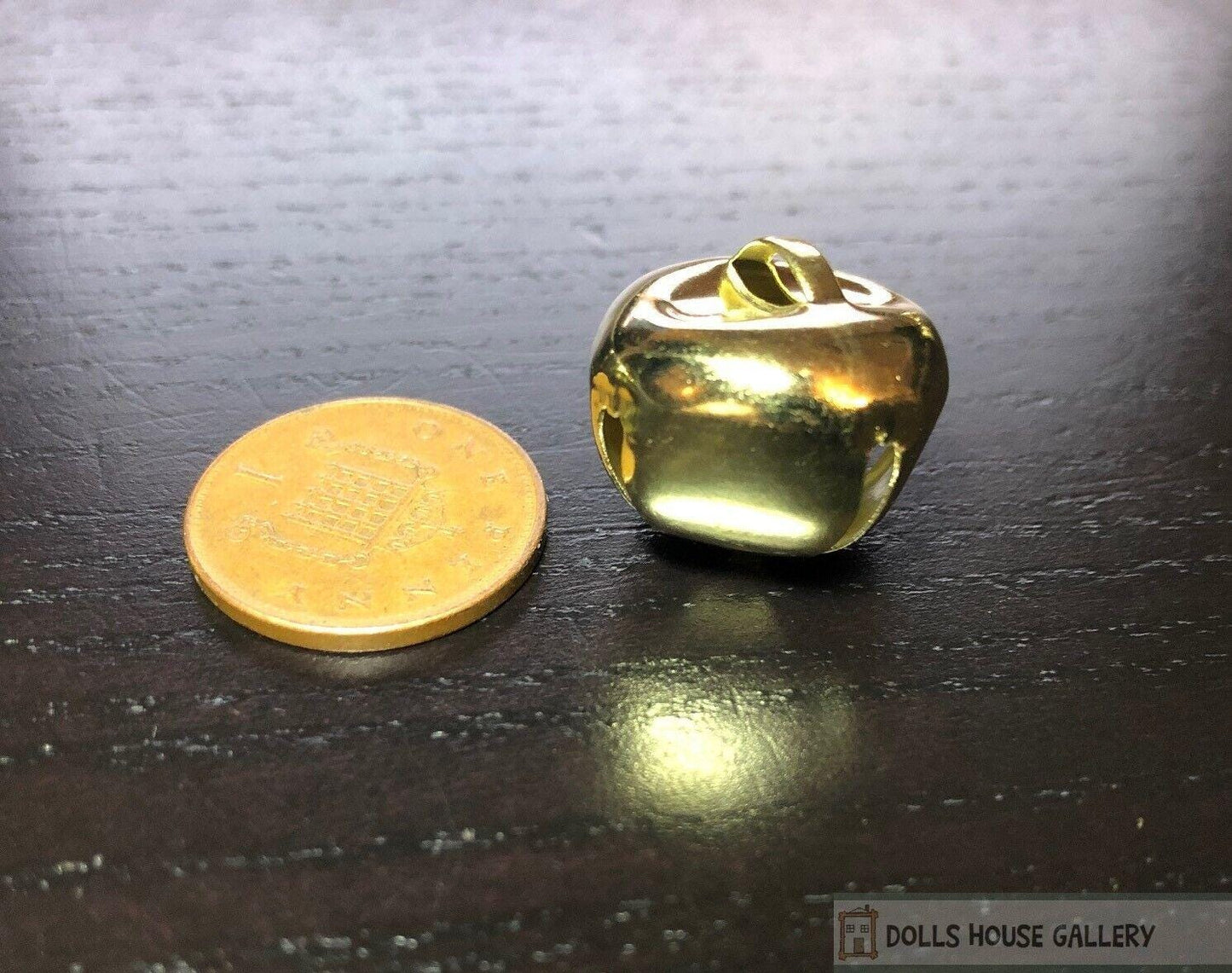 Gold 20mm diameter cat bell jingle bells, crafts, craft