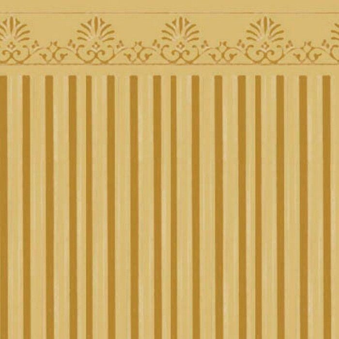 3 sheets of majestic wallpaper, choice of colours, dolls house miniatures,