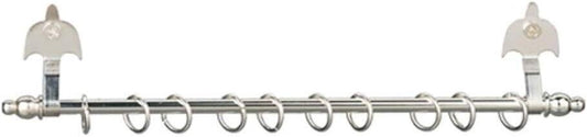 Silver expanding curtain rail, dolls house miniature, curtain pole, 1.12 scale