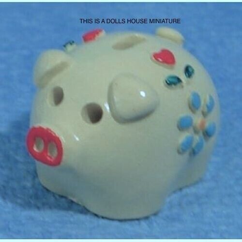 Piggy Bank, Dolls House Miniature 1:12th Scale, Nursery