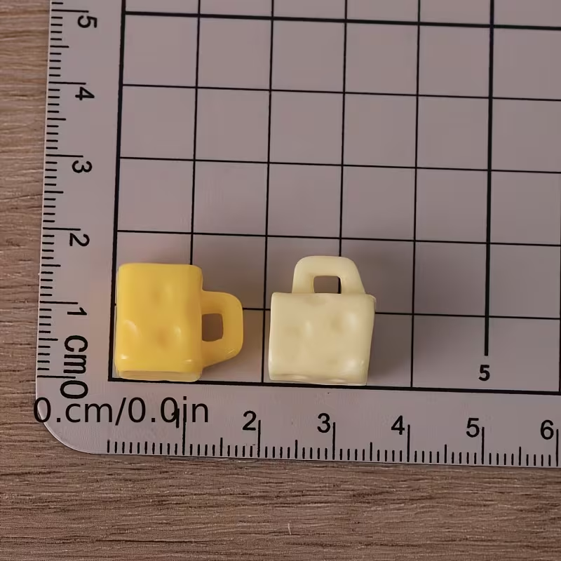 Modern Mugs One pair Choice Of Colour, Pink, Yellow Or Cream.