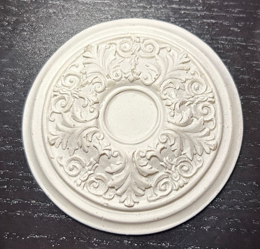 Heidi Ott Large Ceiling Rose 7 cm Diameter, Dolls House Miniature