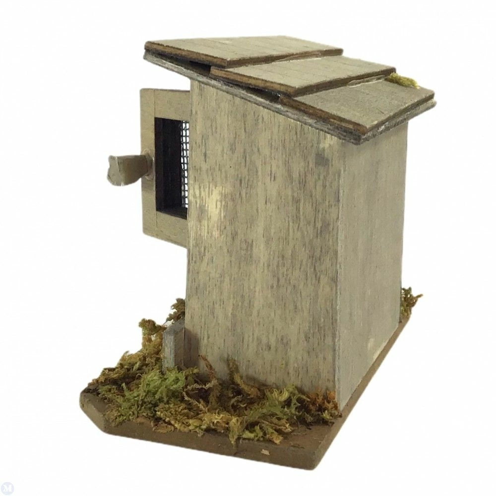 Rabbit Hutch, Dolls House Miniature Pet Hutch 1.12 Scale