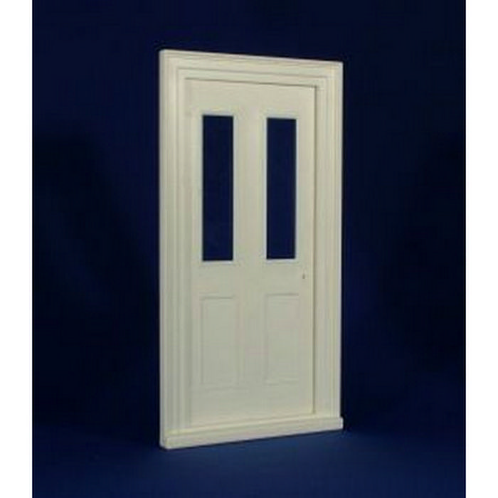 Victorian Plastic Front Door, 1.12 Scale