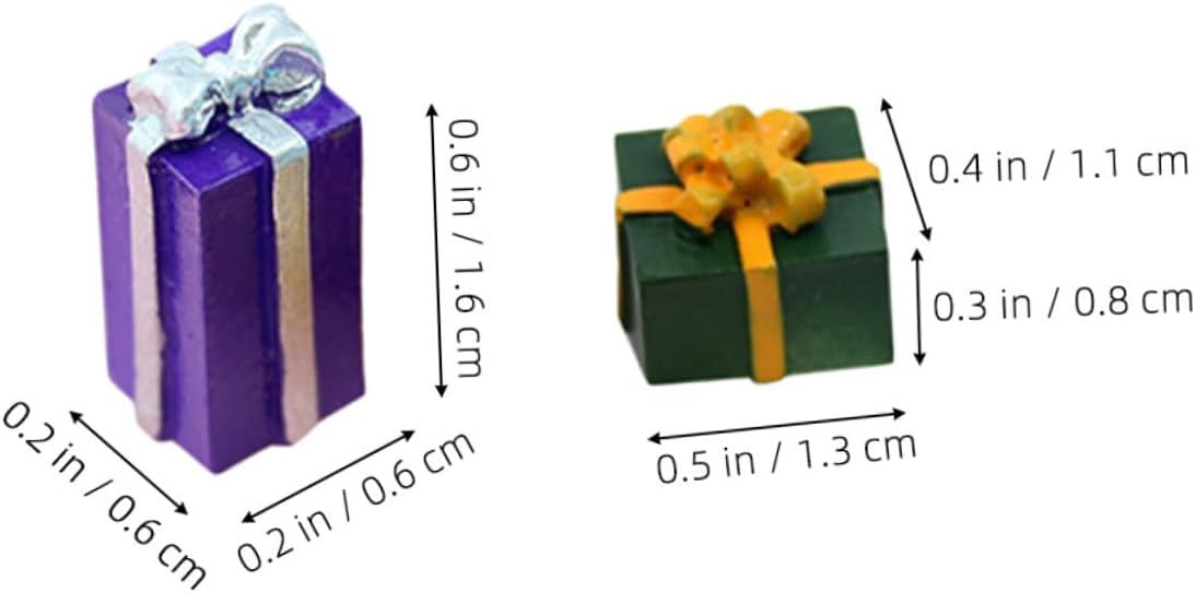 5 Christmas / Birthday presents, Xmas, Dolls House Miniatures 1.12 Scale
