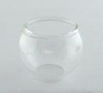 Glass Goldfish Bowl, Dolls House Miniature Pet Accessory