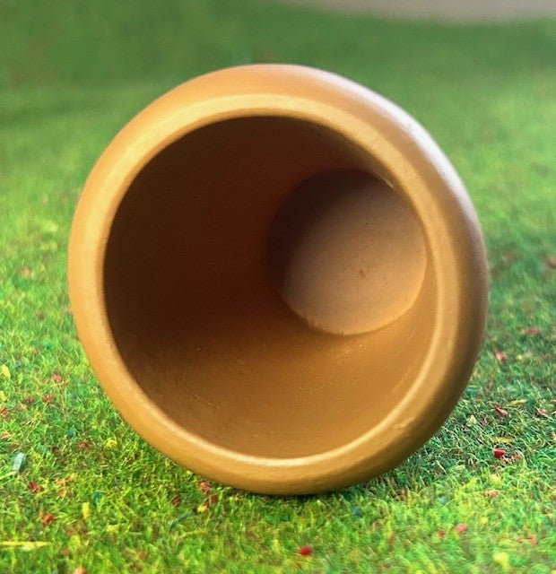 Doll House Pot / Planter Terracotta, Miniature Garden Accessory 1.12