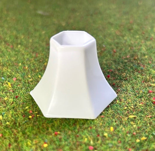 White Lamp Shade, Dolls House Miniature Lighting, 1.12 Scale