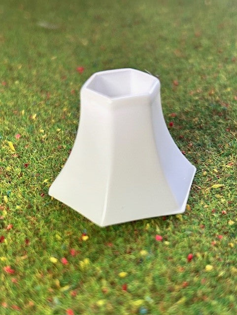 White Lamp Shade, Dolls House Miniature Lighting, 1.12 Scale