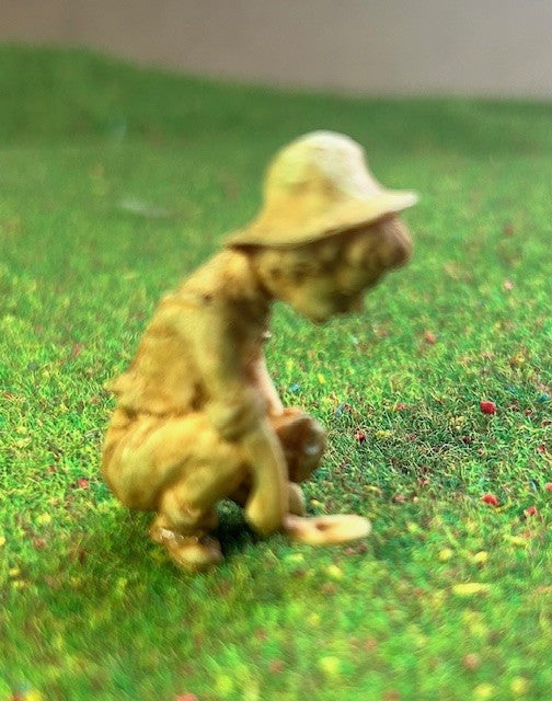 Boy Statue, Garden Accessory, Dolls House Miniature, Mansion Gardens