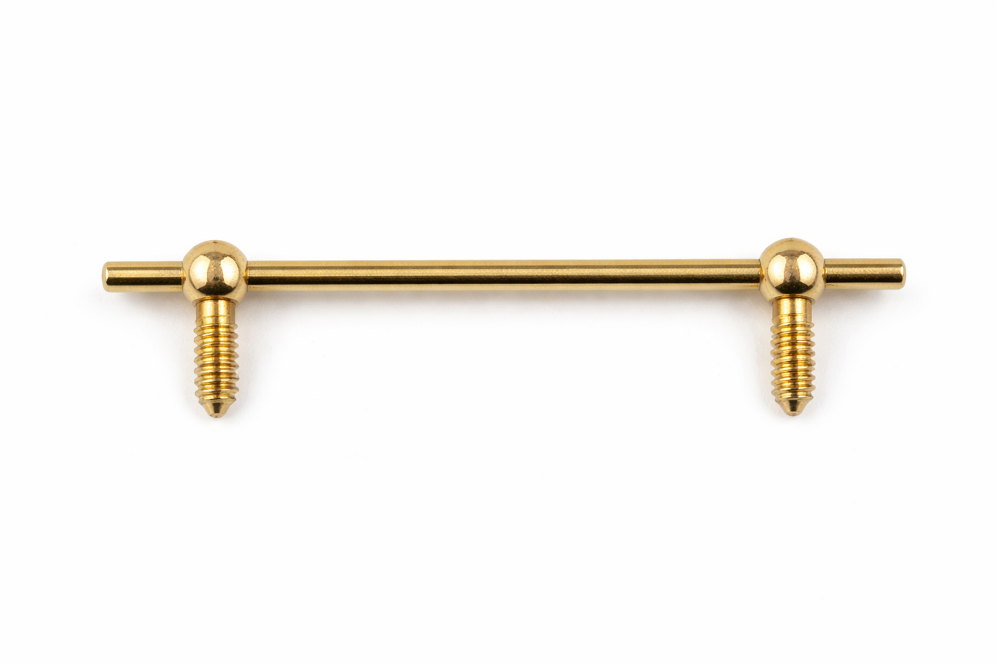 Short Solid Brass Curtain Rail 50mm, Dolls House Miniature Home Decor