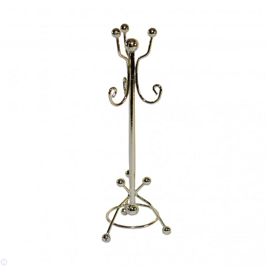 Golden Coat Rack, Hall Accessory, Hat Stand Dolls House Miniature
