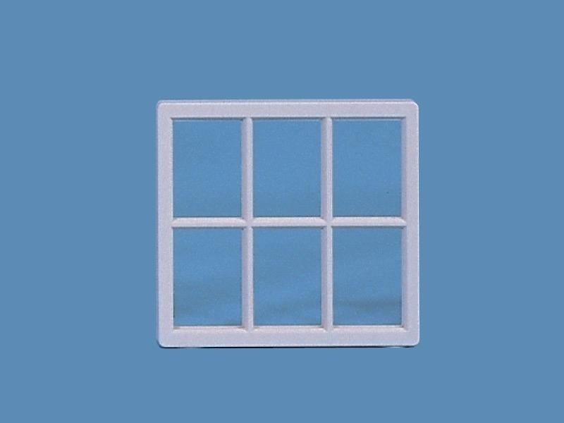 6 Pane Georgian Window, Dolls House Miniature Building DIY