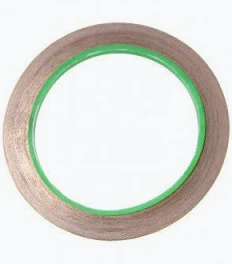 Single Copper Tape 25m by 5mm, For use on 12 Volt systems, Dolls House